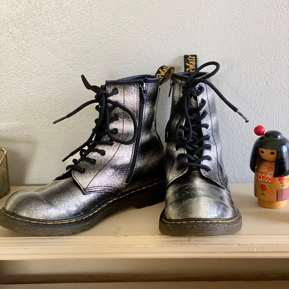 Dr. Martens Junior 1460 Ombré Glitter Boot